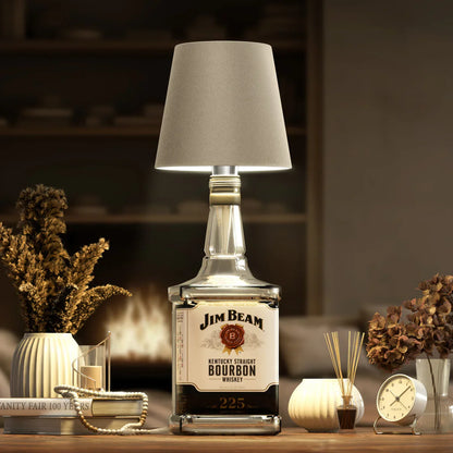 Elegant LED bottle lamp