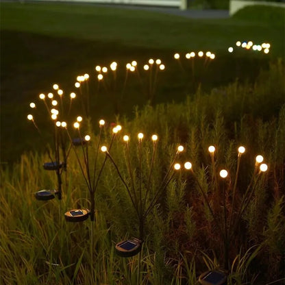 Solar firefly lamp